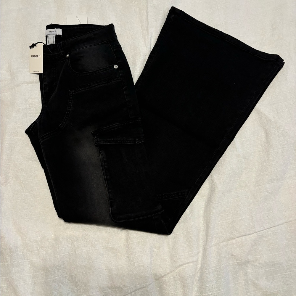 Women's flare Black Jeans
